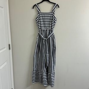 A New Day Striped Sleeveless Dress